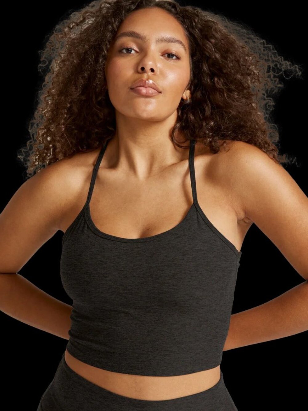 Beyond Yoga Spacedye Slim Racerback Cropped Tank Size XL